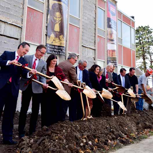 Groundbreaking Ceremony for the Renovation and Expansion of Westerman Hall