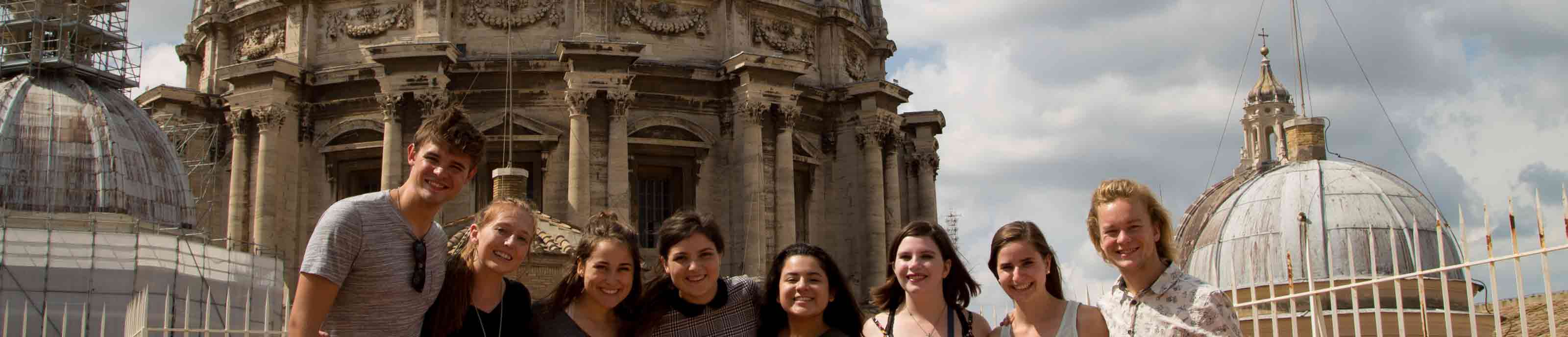 Students studying abroad in Florence, Italy