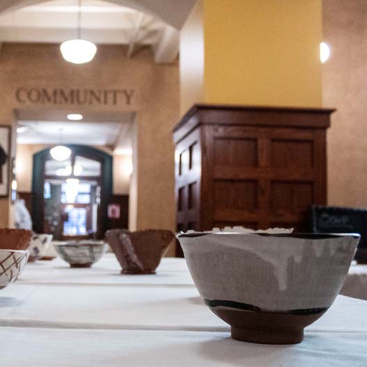 Empty Bowls, an event that took place during Social Justice Week