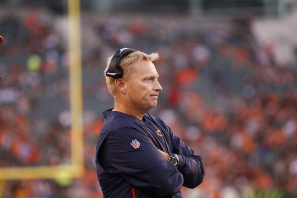 Chris Tabor, special teams coordinator for the Chicago Bears