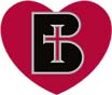 Heart with the Benedictine College 'B' Logo